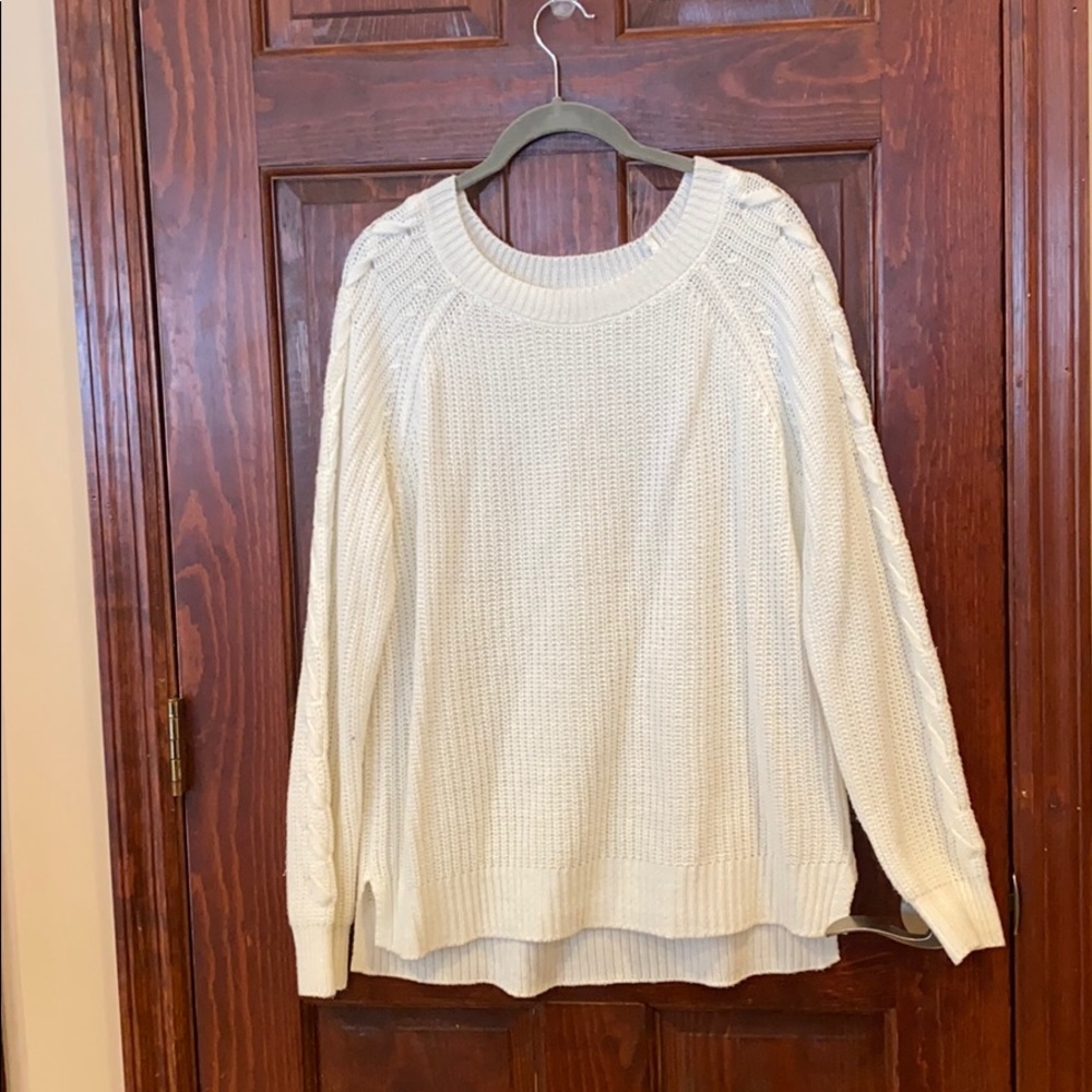 White sweater